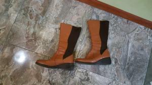 Botas de cuero N 37