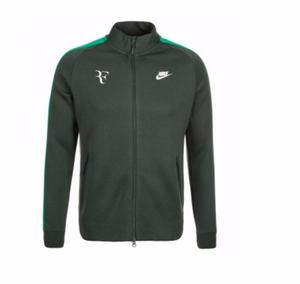 Campera Nike Roger Federer Verde Algodon Tenis Atp 