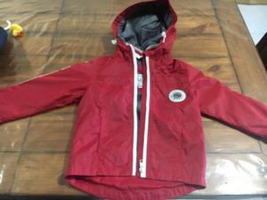 Campera Piloto roja nueva talle 2 Mimmo