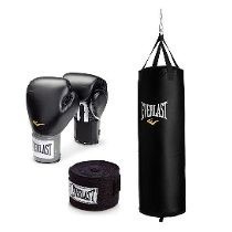 Combo Box Everlast: Guantes Prostyle 12 Oz +venda 108+bolsa