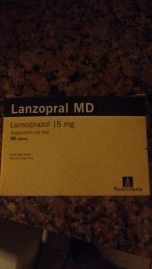 Lanzopral MD 24 sobres xq no los usé