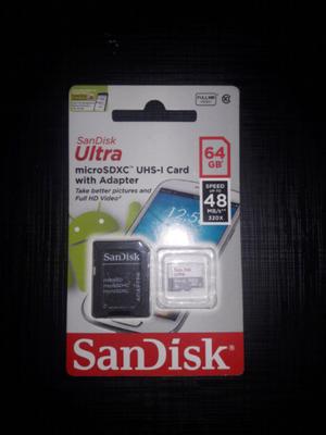 Memoria sd 64 gb