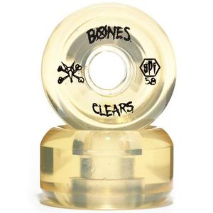 Ruedas Bones Clear Skatepark Formula 84 B. 60 Mm