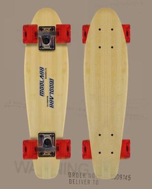 Skateboard Moolahh Pumy Minicruisers Vintage Bamboo Me