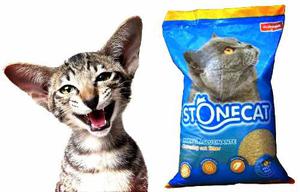 Stone Cat - Piedras Sanitarias Gatos 20kg Delivery +juguete!