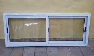 VENTANA DE ALUMINIO BLANCO 150X60 [FABRICA]