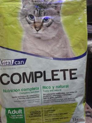 Vital Cat Complete Light Control Peso 7,5 Kg