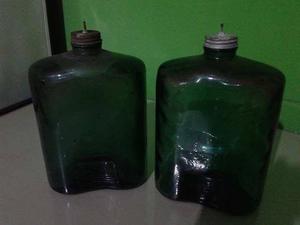 botellones antiguos de kerosene