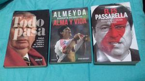 Biografías de Grondona, Passarella y Matias Almeyda