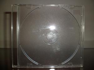 Cajitas para cd slim transparentes (100 unidades)