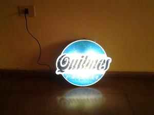 Cartel luminoso Quilmes