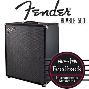 Fender Rumble 500 V3 - Amplificador Para Bajo 500w 2x10