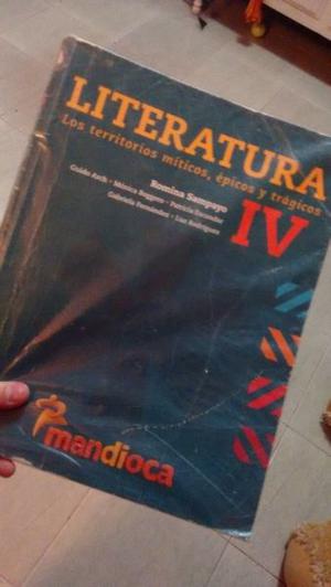 LITERATURA IV EDITORIAL MANDIOCA