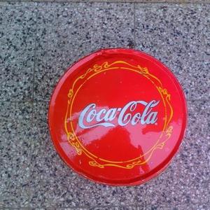 Lata Coca-Cola-pan dulce