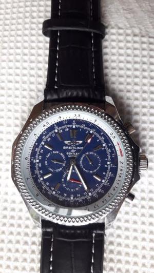 RELOJ BREITLING PARA BENTLEY AUTOMATICO ACERO 2 FECHADORES