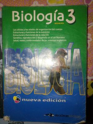 Biologia 3 editorial doceorcas nueva edicion