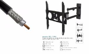 CABLES TV COAXIAL SOPORTES PARA LCD