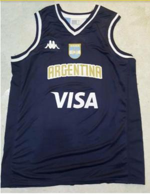 Camiseta Basket Argentina Azul