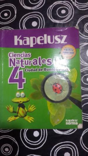 Ciencias naturales 4 Kapelusz.