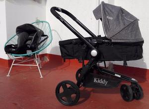 Coche Kiddy Compass Plus Travel System Usado Impecable