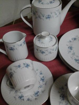 JUEGO DE Té PORCELANA TSUJI (original)