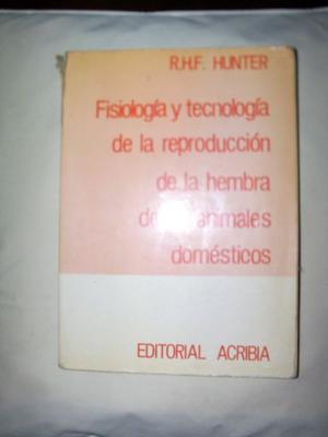 LOTE DE 7 LIBROS DE BIOLOGÍA VETERINARIA