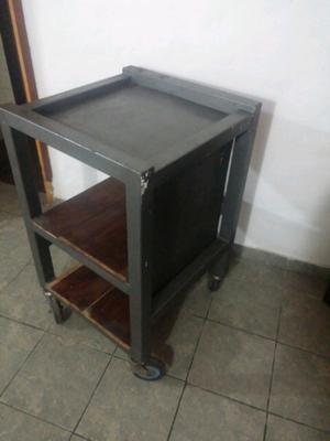 Mesa de trabbajo metalica