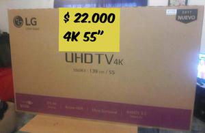 SMART TV DE 55 PULGADAS LG 4K