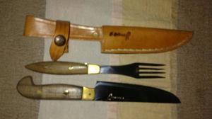 Set de cuchillo y tenedor