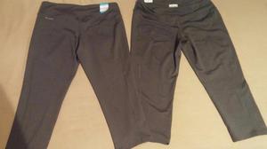 VENDO 3 CALZAS DE COLOR GRIS, TALLE S, M Y L