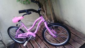 bicicleta atalaya de paseo rodado 20 rosa ideal regalo