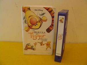 vhs disney pelicula de tigger y winnie pooh