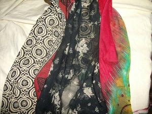 3 pañuelos de cuello de india con etiquetas sin uso precio