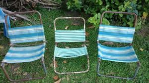 3 sillas de playa 230$