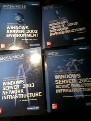 4 Libros Microsoft Windows  Certificacion