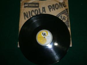 78 RPM DE NICOLA PAONE Y ROBERTO GRELA VER MAS