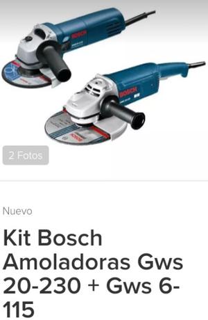 Amoladoras Bosch - KIT