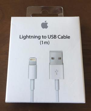 Cable Usb Lightning Original Apple Iphone Se 5 6 6s Plus 1 M