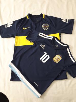 Camiseta de Argentina. Boca. Niños.