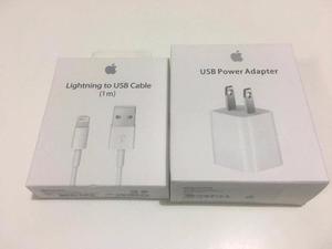 Cargador + Cable Usb Lightning Original Apple Iphone 5 6 7