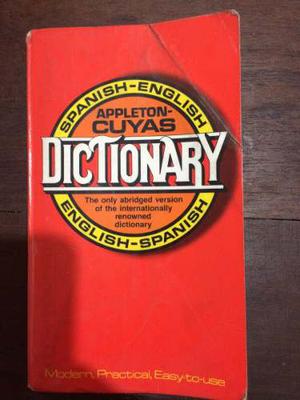 Diccionario Dictionary Appleton Cuyas Spanish English