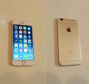 Iphone 6 gold de 64 GB impecable