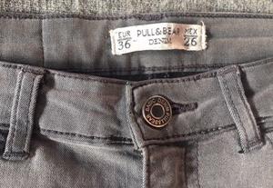 Jeans de mujer T.26 Pull&Bear y American Apparel