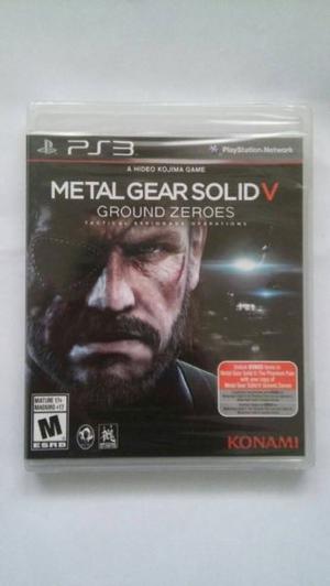 Juegos Ps3 Metal Gear Solid V, Oblivion. Nuevo,