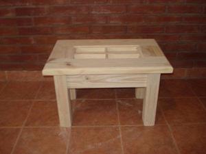 MESA DE LIVING CEREALERA PATAS 3X3