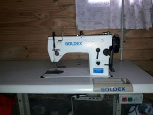 Maquina de coser zigzag y recta Goldex