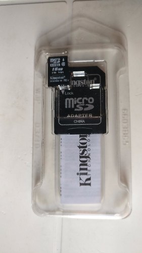 Memoria Micro Sd Hc 16 Gb Kingston