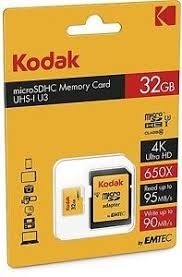 Memoria Micro Sdhc 32gb Clase 10 - Marca Kodak
