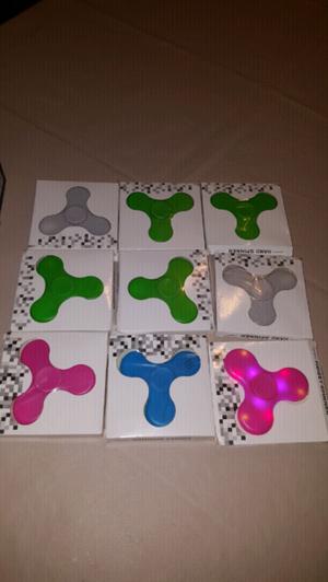 Spinner con luces y bluetooth