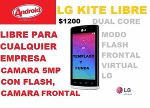 VENDO IMPECABLE LG KITE LIBRE CAMARA 5MP CON FLASH CAMARA